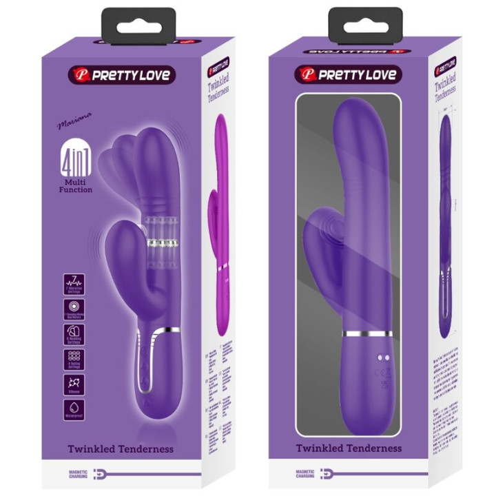 Pretty Love - Multifunktions-g-Spot-Vibrator Lila