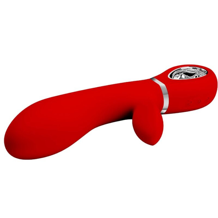 Pretty Love - Vibratore Multifunzione g-Spot Thomas Rosso