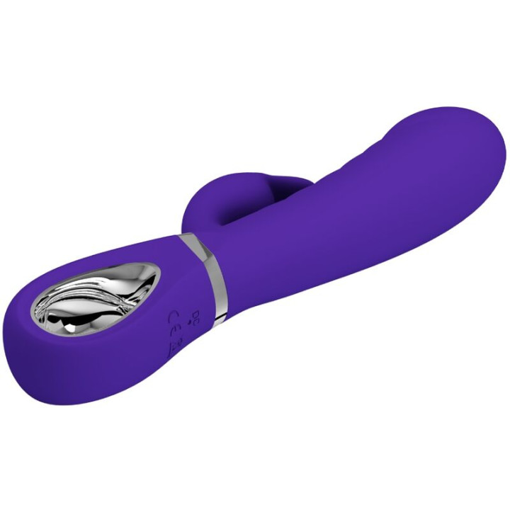 Pretty Love - Vibrador Prescott Multifuno g-Spot Roxo