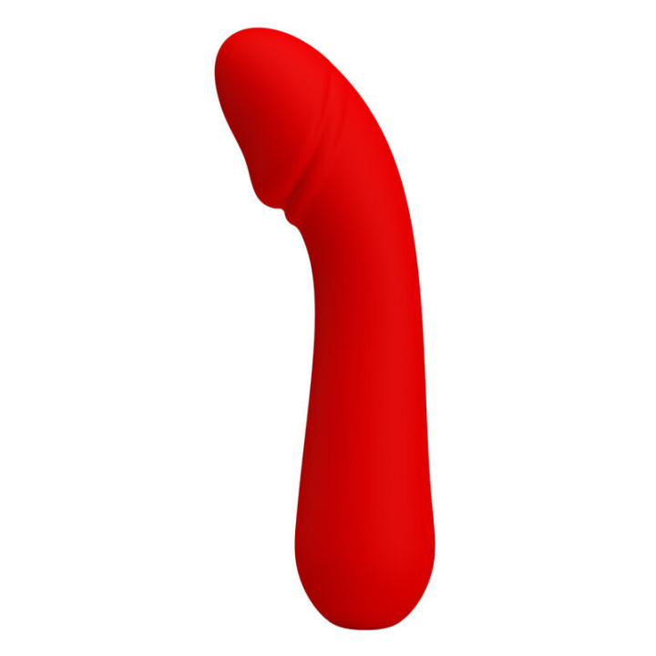 Pretty Love - Vibrateur Rechargeable Cetus Rouge