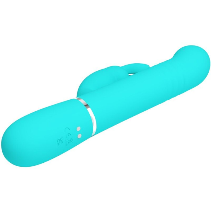 Pretty Love - Perle Vibratore Coale Rabbit Verde Acqua