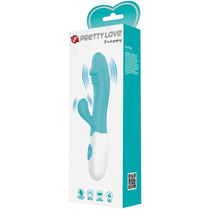 Pretty Love - Vibrador Snappy g-Spot Aqua Verde
