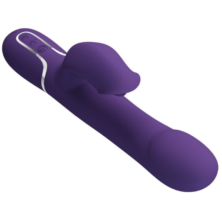 Pretty Love - Zalin Perles Vibrateur Lapin 4 en 1 Violet