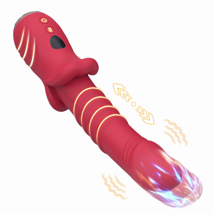 Armony - Point a Stimulierender Vibratordildo Rot
