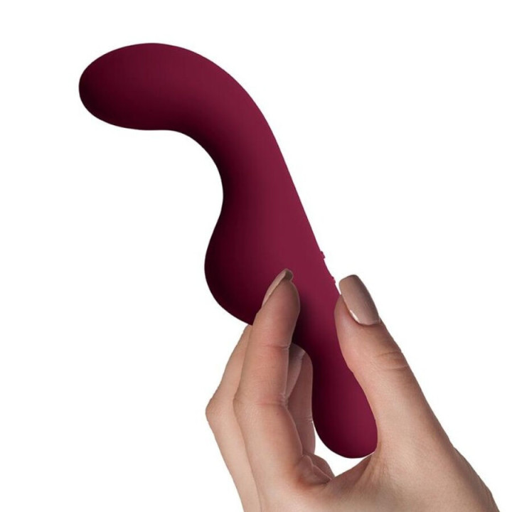 Rocks- Off - Ruby Glow Blush Vibrador g-Spot Rojo