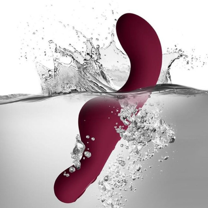 Rocks- Off - Ruby Glow Blush Vibrador g-Spot Rojo