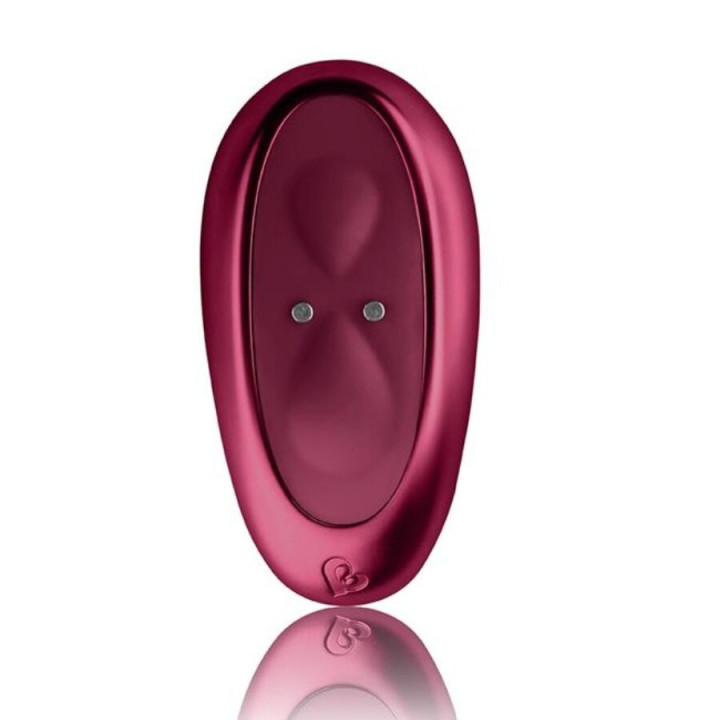 Rocks- Off - Ruby Glow Blush Vibrador g-Spot Rojo