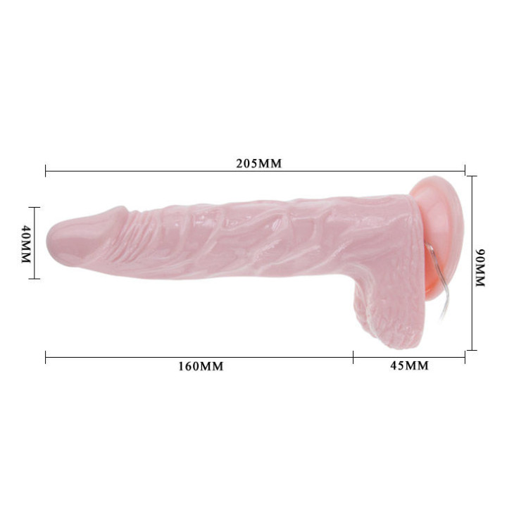 Baile - Super Rota Dong Dildo Realístico 20.5 cm