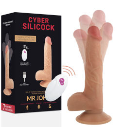 Cyber Silicock - Telecomando Realistico mr John 23.88 cm -o- 4.3 cm