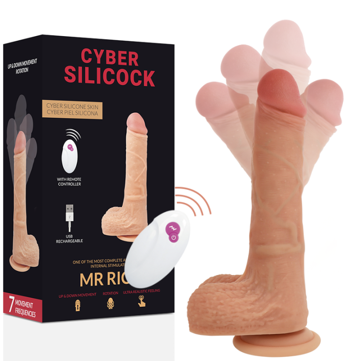 Cyber Silicock - Remote Control Realistic mr Rick 20.9 cm -o- 4 cm