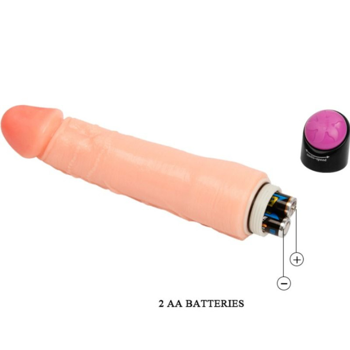 Baile - Flexibler Realistischer Vibrator 25 cm