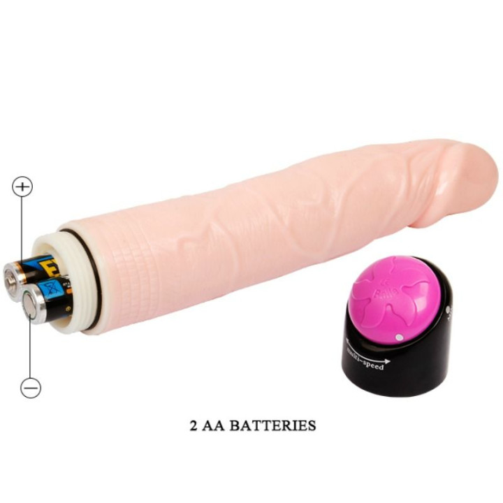 Baile - Vibrao e Rotao Sexual Colorida 24 cm