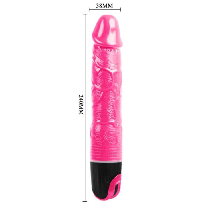 Baile - Vibrador Multivelocidade Rosa