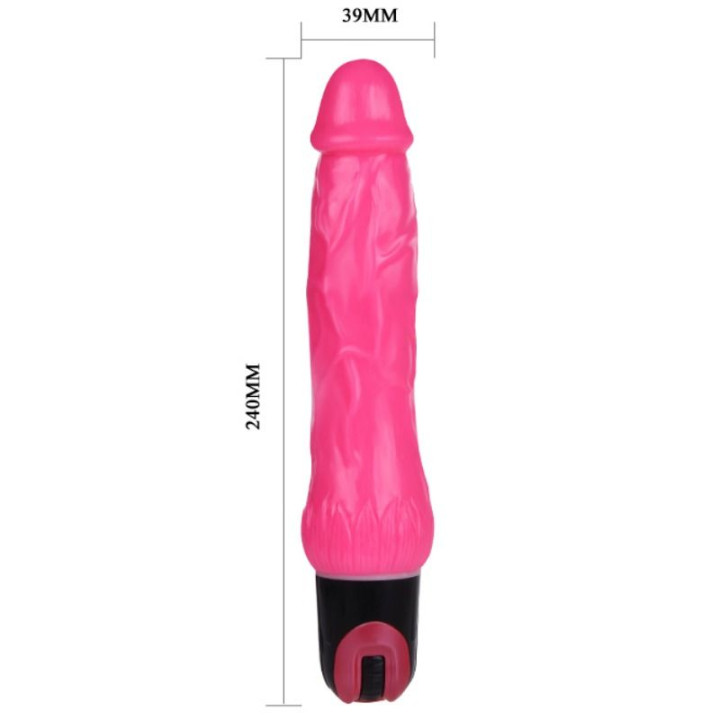 Baile - Vibrator Daaply Pleasure Multivelocidad Rosa