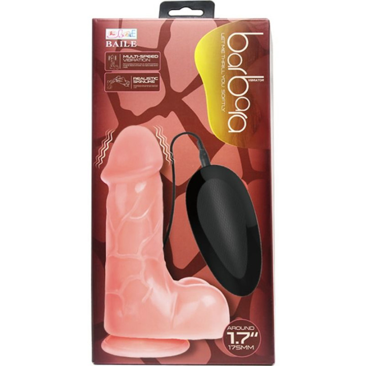 Baile - Natural Barbara Realistic Vibrator 21 cm