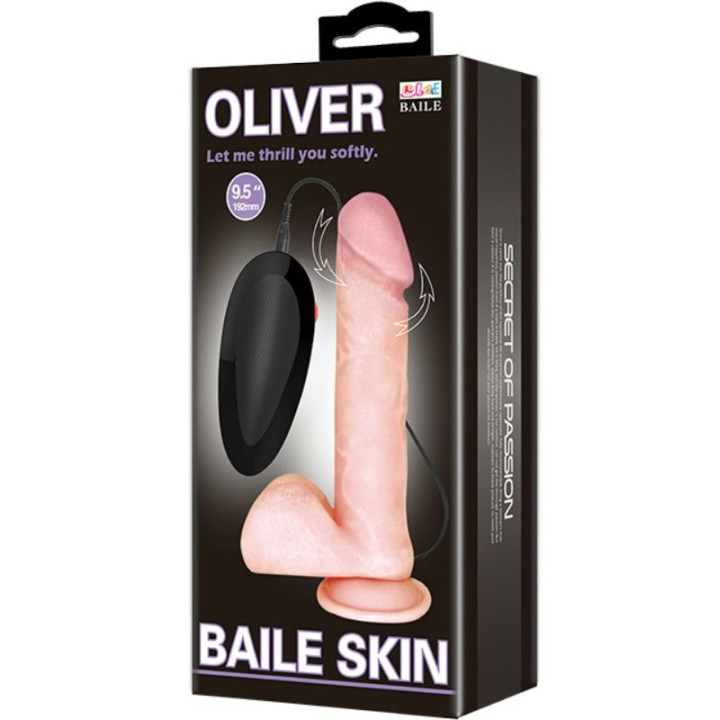 Baile - Oliver Realistyczny Wibrator z Funkcja Obrotu
