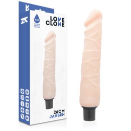 Loveclone - Jansen Selbstschmierender Vibrator 26 cm -o- 4.2 cm