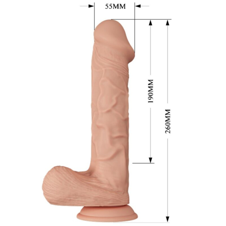 Baile - Belo Encontro Vibrao Berqrisi 26 cm Natural