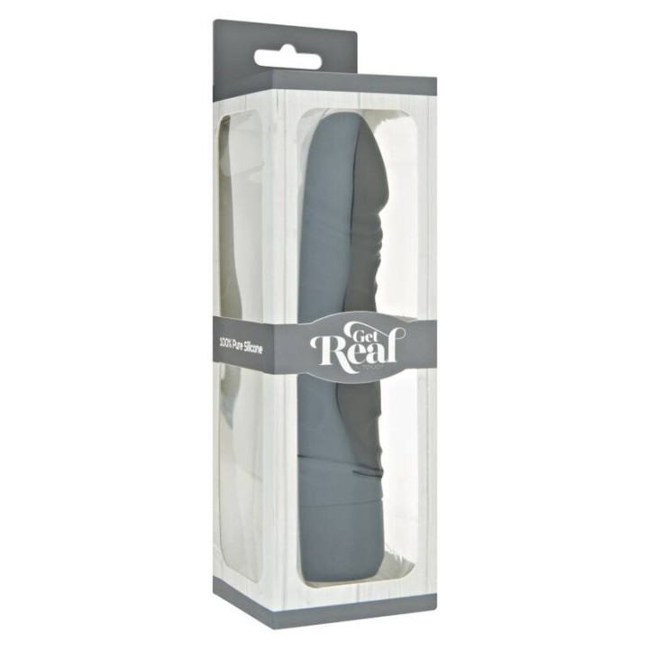 Get Real - Klassischer Original Schwarzer Vibrator