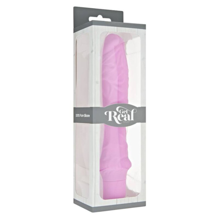 Get Real - Grand Vibrateur Rose Classique