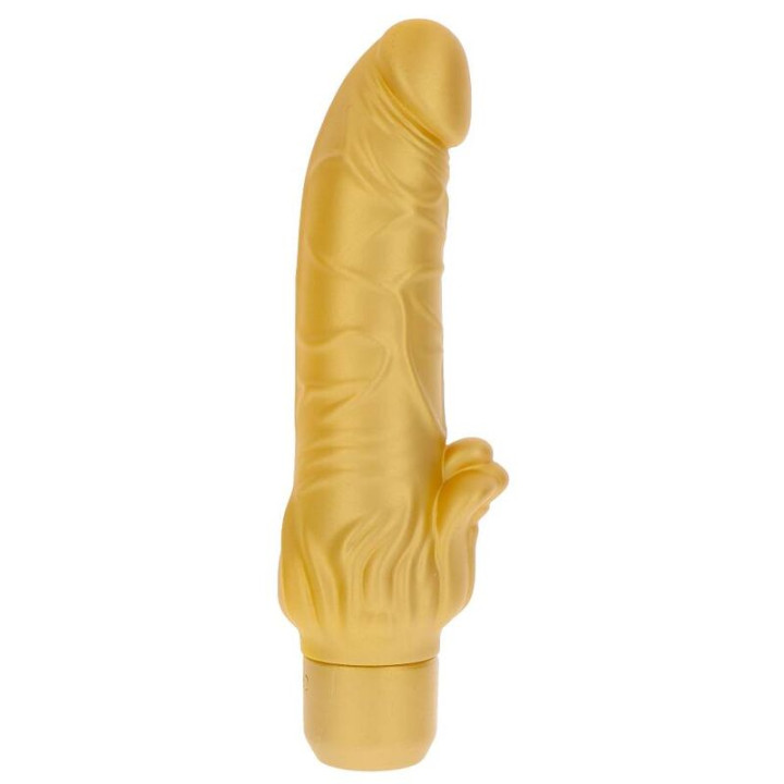 Get Real - Vibratore Gold Dicker Stim Oro