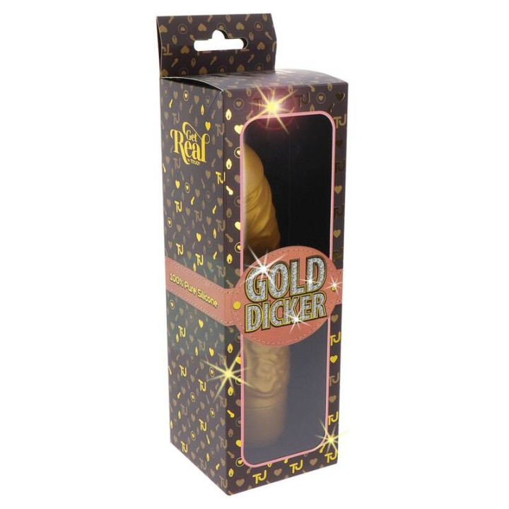 Get Real - Zloty Wibrator Dicker Stim Zloty