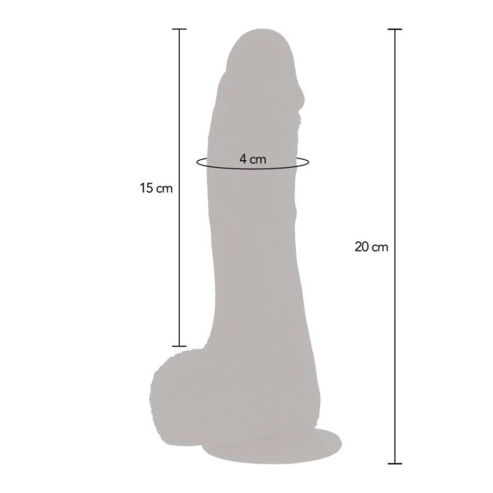 Get Real - Peau de Gode Vibr Rotative Haut et Bas