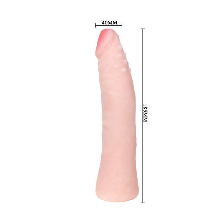 Baile - Dildo in Silicone Realistico Con Tocco Della Pelle 19 cm Colore Casuale Della Scatola