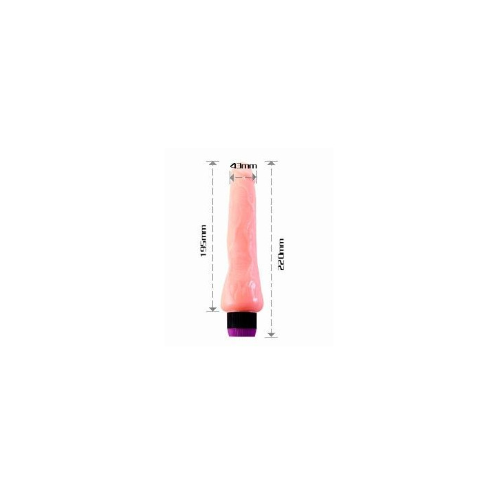 Baile - Vibrador Realístico 19.5 cm