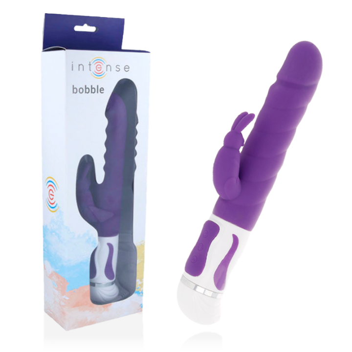 Intense - Rotator Wibratorow Bobble Liliowy Silikon
