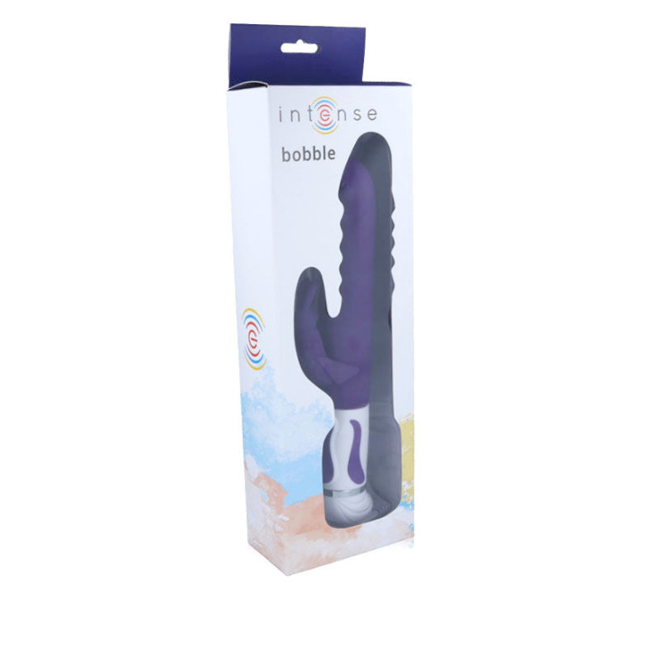 Intense - Bobble Vibrator Rotator Lilac Silicone