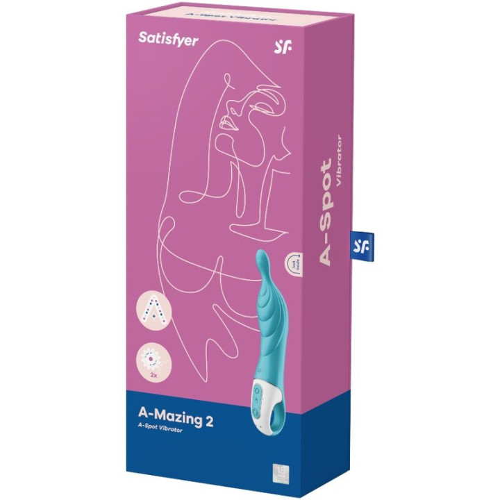Satisfyer - Amazing 2 Aspot Vibrator Türkis
