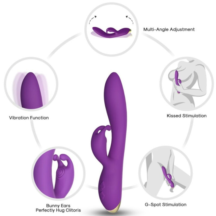 Armony - Bonnie Vibratore Rabbit Viola