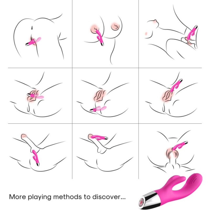 Armony - Vibratore Coniglio Fucsia
