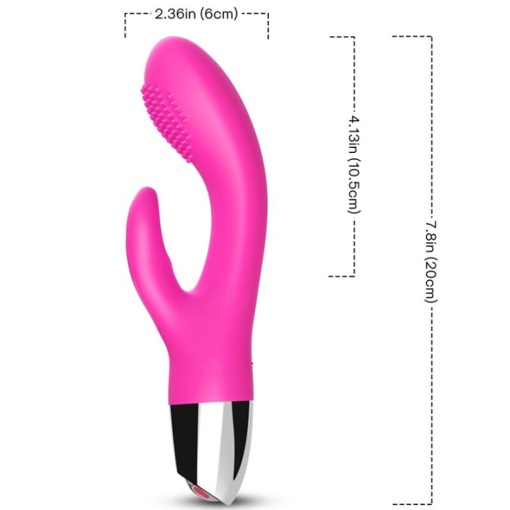 Armony - Vibrateur Lapin Fuchsia