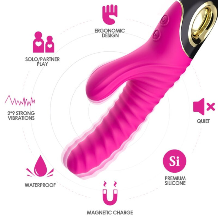 Armony - Vibrador Eternity Silicone Fúcsia