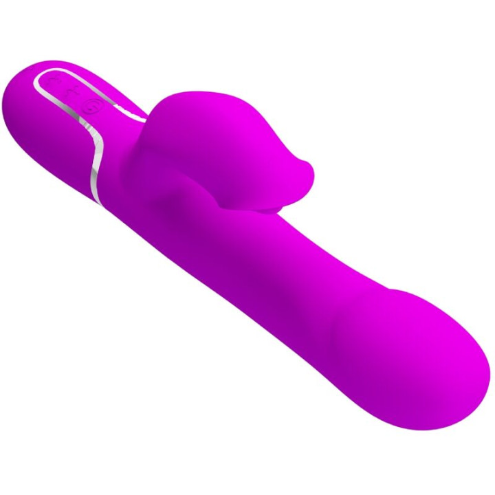 Pretty Love - Vibrateur Rabbit Perles Violet